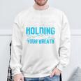 Swimming Swimmer Raglan Baseball Tee Sweatshirt Gifts for Old Men