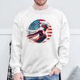 Swimming United States Apparel American Flag Swimming Sweatshirt Gifts for Old Men Swimming United States Apparel American Flag Swimming Sweatshirt Gifts for Old Men
