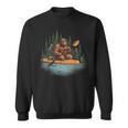 Bigfoot Kayak Paddling Lake Canoe Bigfoot Sasquatch Kayaking Sweatshirt, trending gift Bigfoot Kayak Paddling Lake Canoe Bigfoot Sasquatch Kayaking Sweatshirt, trending gift