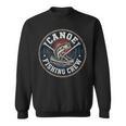 Canoe Fishing Crew Vintage Bass Paddles Sweatshirt, trending gift