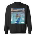 Competitive Swim Team Funny Kitty Cat Swimming Sweatshirt, trending gift Competitive Swim Team Funny Kitty Cat Swimming Sweatshirt, trending gift
