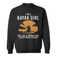 Cool Kayak For Women Girls Kayaker Canoe Kayaking Paddle Oar Sweatshirt, trending gift