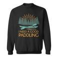 Kayaking Outdoor Water Sports Canoeing Paddle Kayak Sweatshirt, trending gift