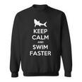 Keep Calm And Swim Faster Swimming T-Shirt Sweatshirt, trending gift