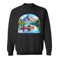 Lake Canoeing Canoe Sweatshirt, trending gift