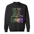 Love Many Trust Few Always Paddle Your Own Canoe Canoes Sweatshirt, trending gift Love Many Trust Few Always Paddle Your Own Canoe Canoes Sweatshirt, trending gift