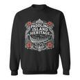 Paddling Island Heritage Outrigger Canoe Sweatshirt, trending gift Paddling Island Heritage Outrigger Canoe Sweatshirt, trending gift
