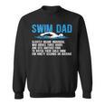 Swim Dad Definition Swimming Dad Of A Swimmer Father Sweatshirt, trending gift