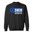 Swim Instructor Swimming Teacher Swimmer In Pool Graphic Art Sweatshirt, trending gift
