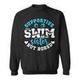 Swim Sister Supportive Swimming Sister Of A Swimmer Sis Sweatshirt, trending gift Swim Sister Supportive Swimming Sister Of A Swimmer Sis Sweatshirt, trending gift