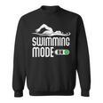 Swim Slogan Funny Swimming Mode On Swim Sweatshirt, trending gift Swim Slogan Funny Swimming Mode On Swim Sweatshirt, trending gift