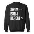 Swimrun Endurance Sports Swimming Running Swim Run Sweatshirt, trending gift