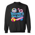 Welcome To The Pool Party Birthday Summer Family Swimming Sweatshirt, trending gift Welcome To The Pool Party Birthday Summer Family Swimming Sweatshirt, trending gift