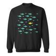 Women's Swimming Against The Current Motivational Inspiration Sweatshirt, trending gift