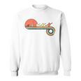 Canoe Retro Vintage Sunset Rainbow Raglan Baseball Tee Sweatshirt, trending gift