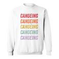 Canoeing Raglan Baseball Tee Sweatshirt, trending gift