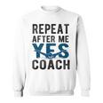 Repeat Yes Swim Coach Swimming Coach Sweatshirt, trending gift Repeat Yes Swim Coach Swimming Coach Sweatshirt, trending gift