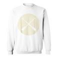 Retro Vintage Canoe Paddles Crossing Canoe & Kayaking Sweatshirt, trending gift