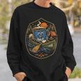 Canoe Camp Coffee Canoeing Paddle Sweatshirt Gifts for Him