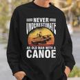 Canoe Old Man Sleeveless Sweatshirt Gifts for Him Canoe Old Man Sleeveless Sweatshirt Gifts for Him
