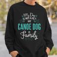 Cute Canoe Dog Shirt Family Dog For Women Men Sleeveless Sweatshirt Gifts for Him
