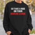Douche Canoe Vulgar Profanity T-Shirt Sweatshirt Gifts for Him Douche Canoe Vulgar Profanity T-Shirt Sweatshirt Gifts for Him