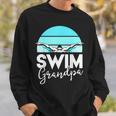 Grandpa Papa Swimming Meet Swimmer Swim Team Shirt Sweatshirt Gifts for Him Grandpa Papa Swimming Meet Swimmer Swim Team Shirt Sweatshirt Gifts for Him