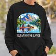 Queen Of The Canoe Canoeing Sweatshirt Gifts for Him