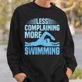 Swim Coach Swim Training Swimming Sport Sweatshirt Gifts for Him Swim Coach Swim Training Swimming Sport Sweatshirt Gifts for Him