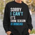 Swim Season Swim Dad Of A Swimmer Father Swimming Dad Sweatshirt Gifts for Him Swim Season Swim Dad Of A Swimmer Father Swimming Dad Sweatshirt Gifts for Him
