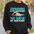 Swim Swimmers Swimming Sweatshirt Gifts for Him Swim Swimmers Swimming Sweatshirt Gifts for Him