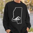 Swimming Apparel Mississippi Swimmer Training Sweatshirt Gifts for Him Swimming Apparel Mississippi Swimmer Training Sweatshirt Gifts for Him