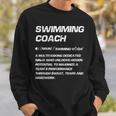 Swimming Coach Definition Swimming Instructor Sweatshirt Gifts for Him Swimming Coach Definition Swimming Instructor Sweatshirt Gifts for Him