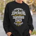 Swimming Coach TShirt Idea Superhero Swimming Shirt Sweatshirt Gifts for Him Swimming Coach TShirt Idea Superhero Swimming Shirt Sweatshirt Gifts for Him