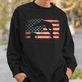 Swimming Swim Team Distressed American Flag USA Swimmer Sweatshirt Gifts for Him Swimming Swim Team Distressed American Flag USA Swimmer Sweatshirt Gifts for Him