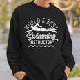 World's Best Swimming Instructor Teacher Coach Swim Men Women Kids Sweatshirt Gifts for Him World's Best Swimming Instructor Teacher Coach Swim Men Women Kids Sweatshirt Gifts for Him