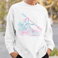 Canoe Canoeing Kayak Paddling Canoeist Raglan Baseball Tee Sweatshirt Gifts for Him