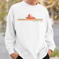 Canoe Canoeing Retro Vintage Canoeing Sweatshirt Gifts for Him
