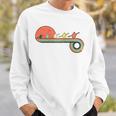 Canoe Retro Vintage Sunset Rainbow Raglan Baseball Tee Sweatshirt Gifts for Him