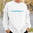Freestyle Swimming Raglan Baseball Tee Sweatshirt Gifts for Him
