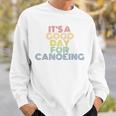 It's A Good Day For Canoeing Retro 70s Vintage Distressed Raglan Baseball Tee Sweatshirt Gifts for Him It's A Good Day For Canoeing Retro 70s Vintage Distressed Raglan Baseball Tee Sweatshirt Gifts for Him