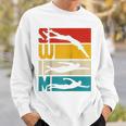 Swim Swimming Vintage Retro Swimmer Raglan Baseball Tee Sweatshirt Gifts for Him Swim Swimming Vintage Retro Swimmer Raglan Baseball Tee Sweatshirt Gifts for Him