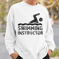 Swimming Instructor Lesson Swim Coach Sweatshirt Gifts for Him Swimming Instructor Lesson Swim Coach Sweatshirt Gifts for Him