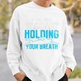 Swimming Swimmer Raglan Baseball Tee Sweatshirt Gifts for Him