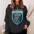 6 Stages Of Swimming Joke Sports Athlete Pool Swimmer Sweatshirt Gifts for Her 6 Stages Of Swimming Joke Sports Athlete Pool Swimmer Sweatshirt Gifts for Her