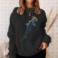 Beautiful Colors Swimming Hammerhead Shark Lovers Sweatshirt Gifts for Her Beautiful Colors Swimming Hammerhead Shark Lovers Sweatshirt Gifts for Her