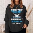 Butterfly Butterwhy Buttercry Swimming Swimmer Sweatshirt Gifts for Her Butterfly Butterwhy Buttercry Swimming Swimmer Sweatshirt Gifts for Her