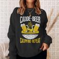 Canoe Beer Campfire Repeat Kayak Canoe Sweatshirt Gifts for Her