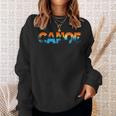 Canoe Canoeing Retro Canoe Sweatshirt Gifts for Her