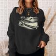 Canoe Tripper Loading Portage Pack First Light Sweatshirt Gifts for Her